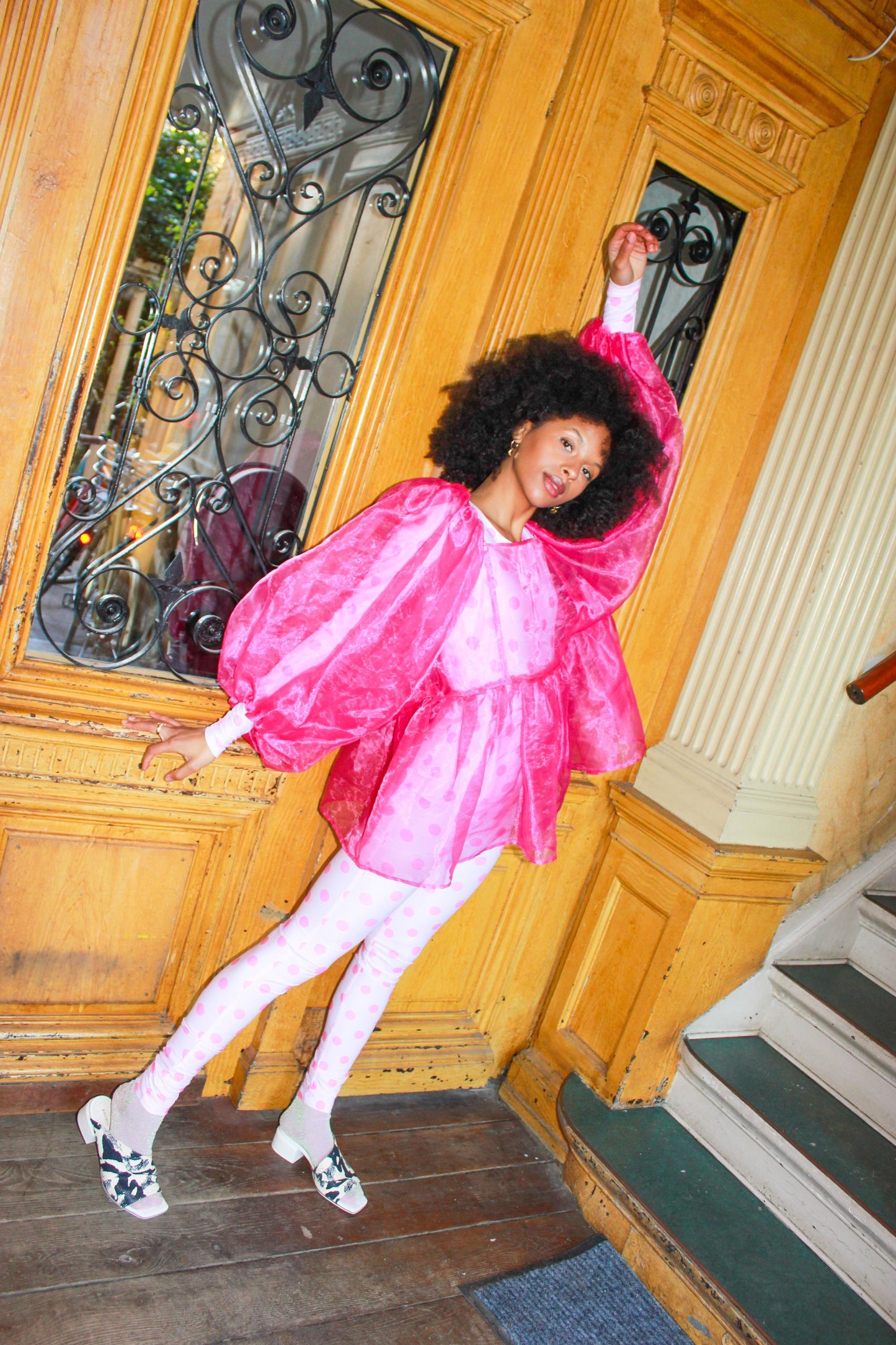 Funsie Onesie - Pink Dottie