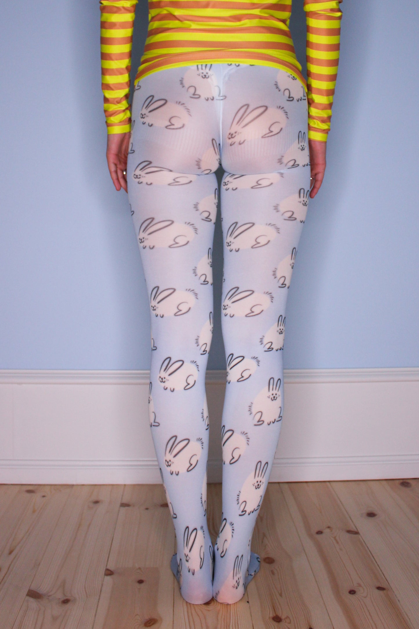 Fab Legs printed tights - Chubby Rabbits
