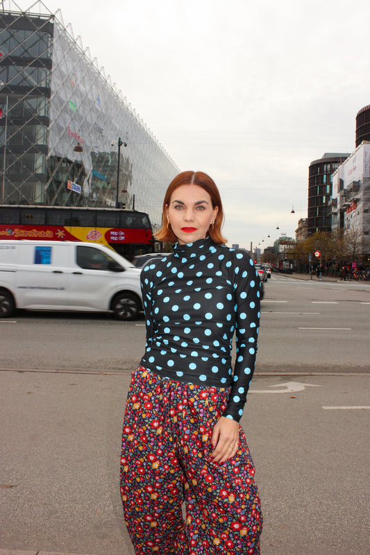 Balula Turtleneck - Moon Dance Dots READY TO SHIP