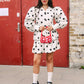 Whipped Cream Cake Jacket - Polka Noir