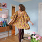 Francey Mini Dress - Groovy Moon Garden