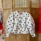 Whipped Cream Cake Jacket - Polka Noir M