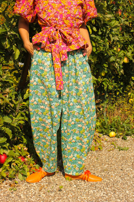 Boom Balloon Pants - Apple Song Green