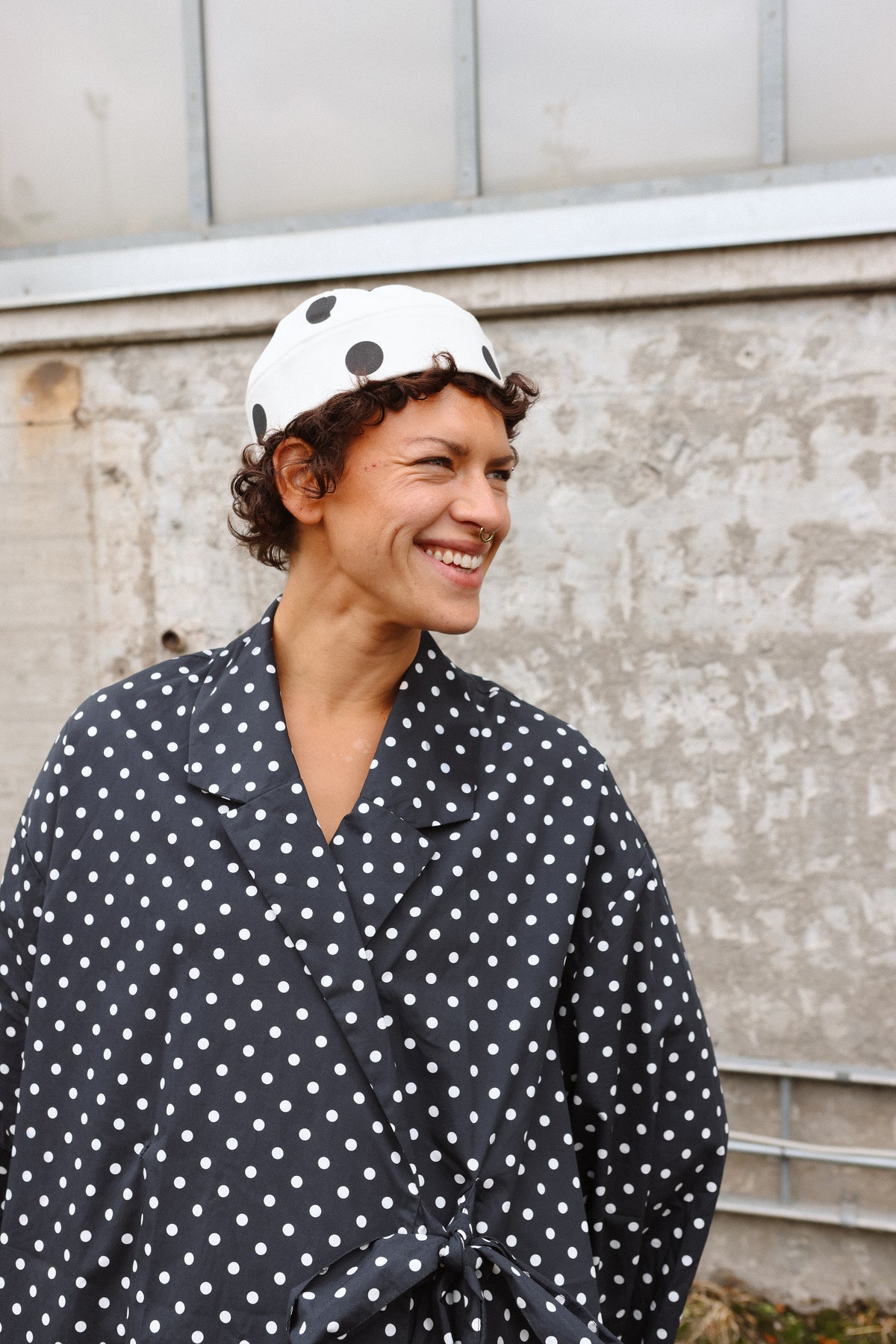 The Odd Hat - Polka Noir