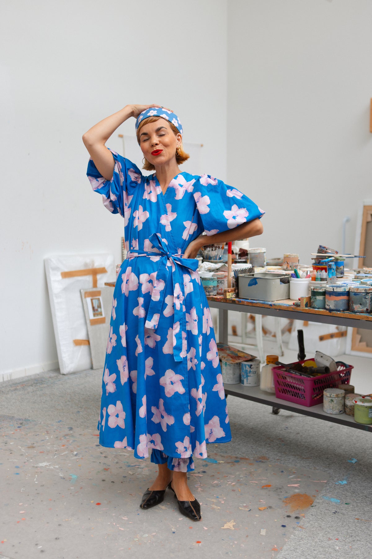 Hug Me Dress - Himmelblomst ODD x Leif Sylvester