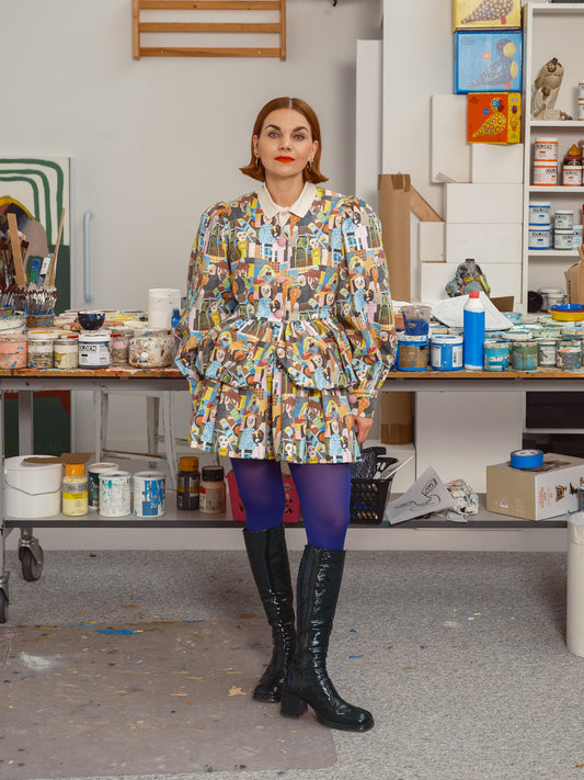 Whipped Cream Cake Jacket - Livet Er Et Kludetæppe