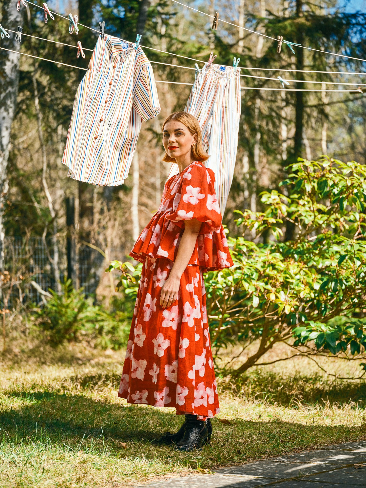 Flowy Skirt - Blodblomst