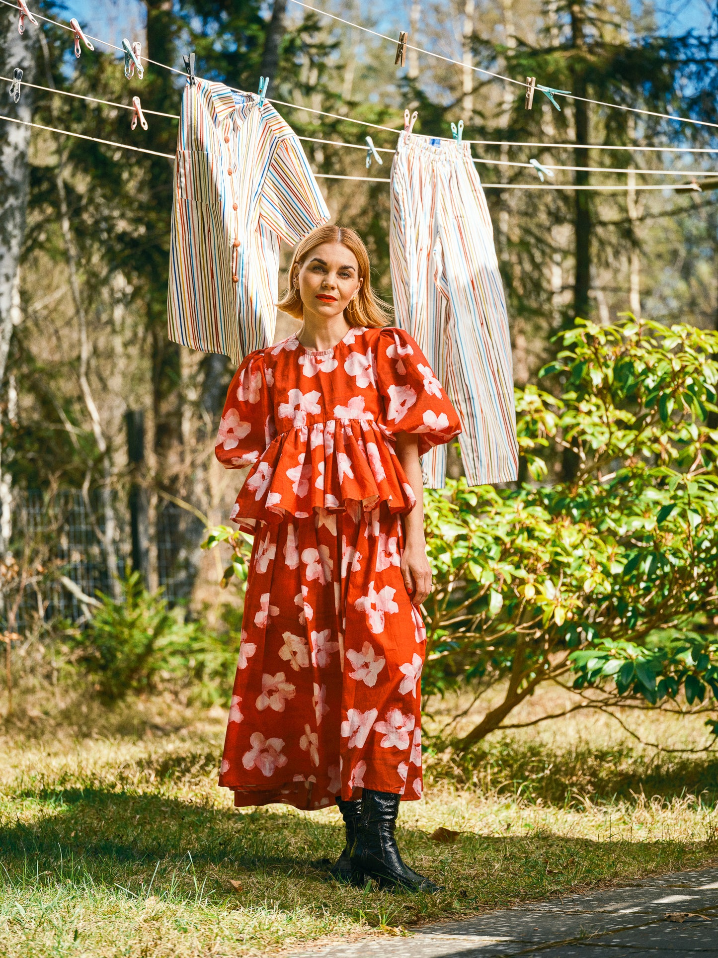 Flowy Skirt - Blodblomst