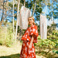Bubble Top Short Sleeve - Blodblomst