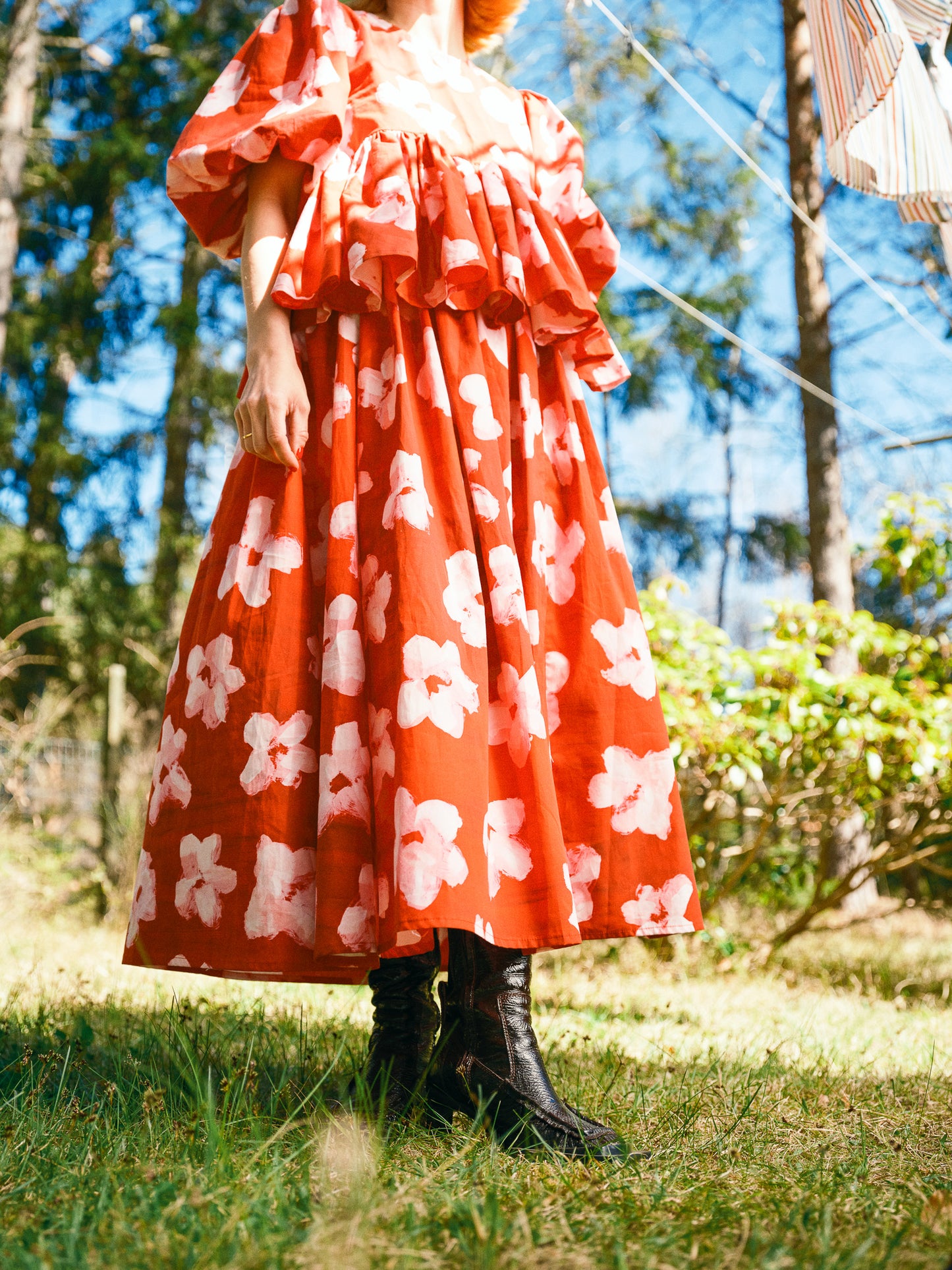 Flowy Skirt - Blodblomst