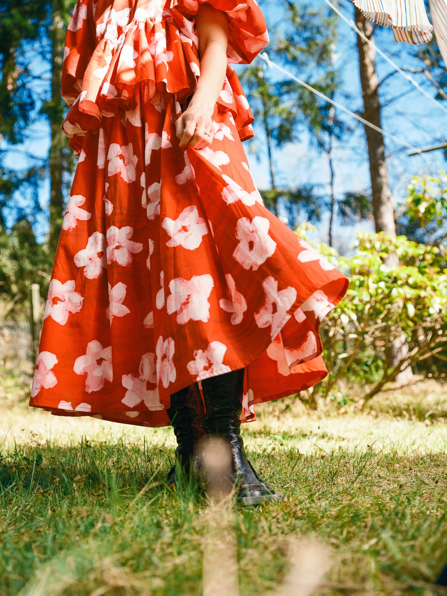 Flowy Skirt - Blodblomst