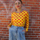 Balula Long Sleeve - Pizza Dots