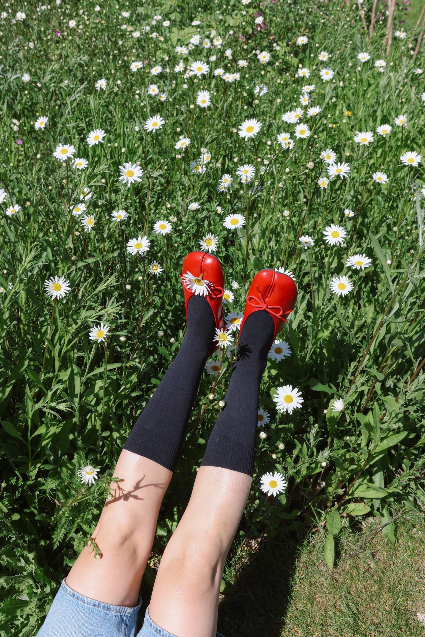 Pure Black - Odd Knee Socks