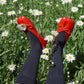 Pure Black - Odd Knee Socks