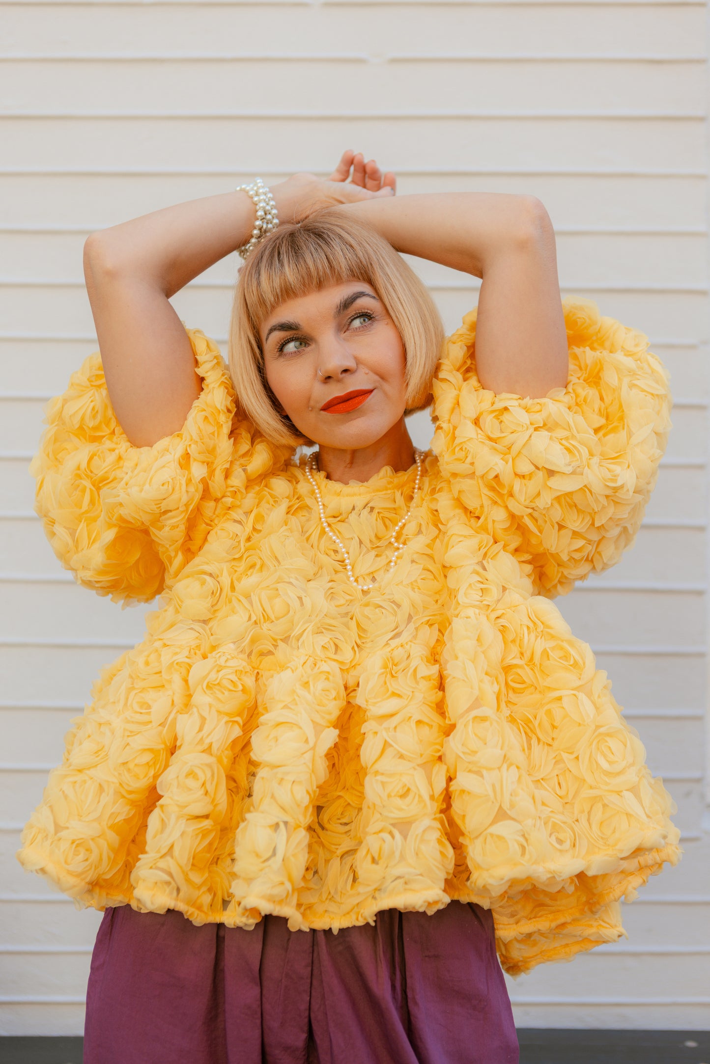 Bubble Top - Rosie Lemon Curd LIMITED