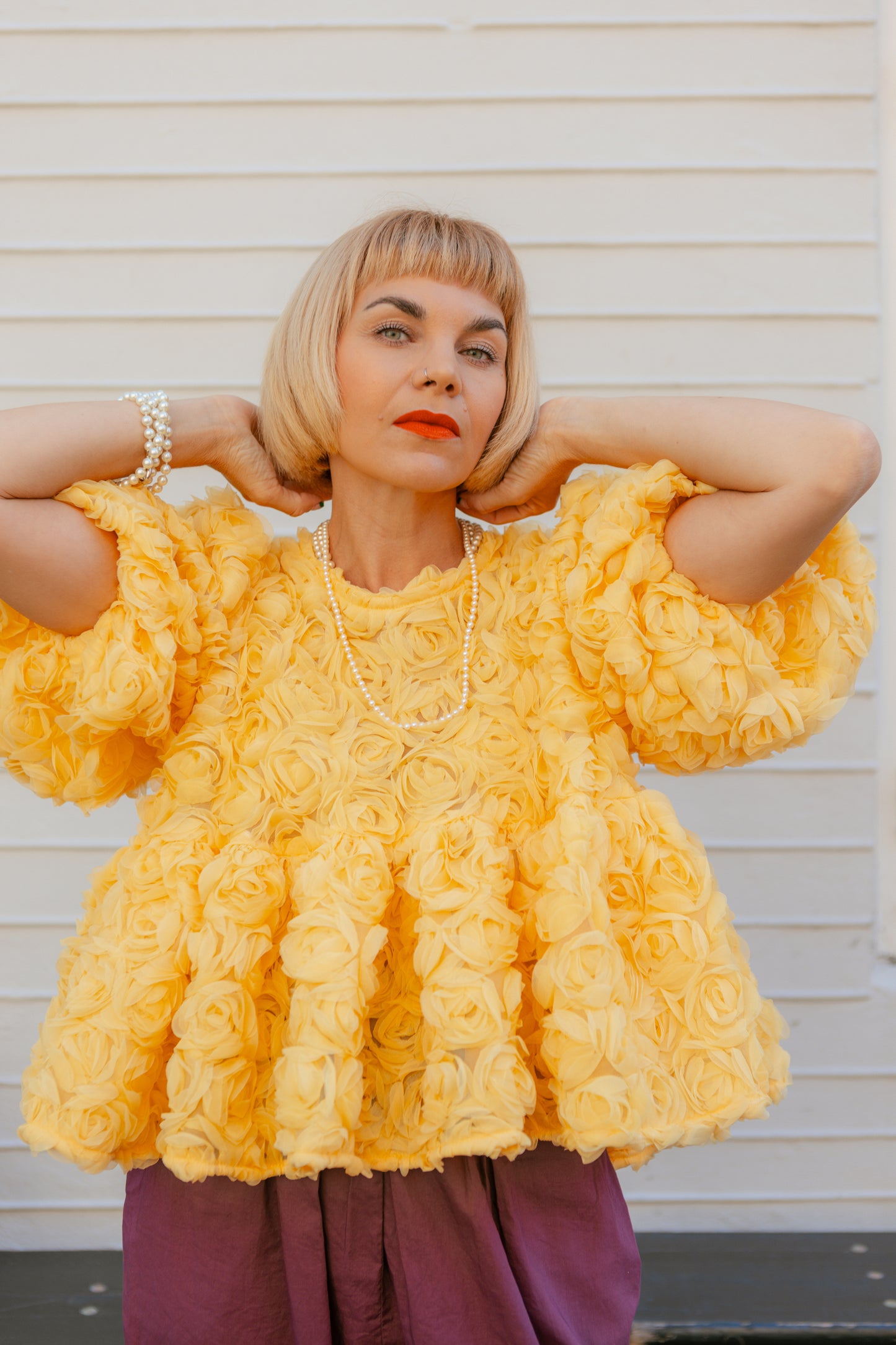 Bubble Top - Rosie Lemon Curd LIMITED