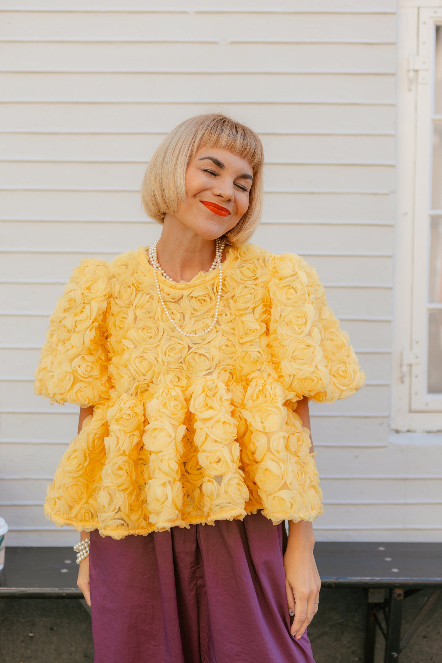 Bubble Top - Rosie Lemon Curd LIMITED