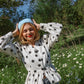 Whipped Cream Cake Jacket - Polka Noir