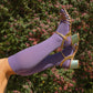 Pretty Purple - Odd Knee Socks