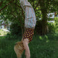 Balula Singlet - Coffee Noir Dots PRE ORDER
