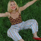 Balula Singlet - Coffee Noir Dots PRE ORDER