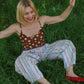 Balula Singlet - Coffee Noir Dots PRE ORDER