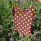 Balula Singlet - Coffee Noir Dots PRE ORDER
