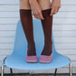 Plum Marmalade - Odd Knee Socks