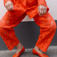 Prysselius Lace Pants - Mandarin Red