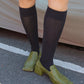 Pure Black - Odd Knee Socks