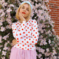 Balula Long Sleeve - Tomato Dot READY TO SHIP