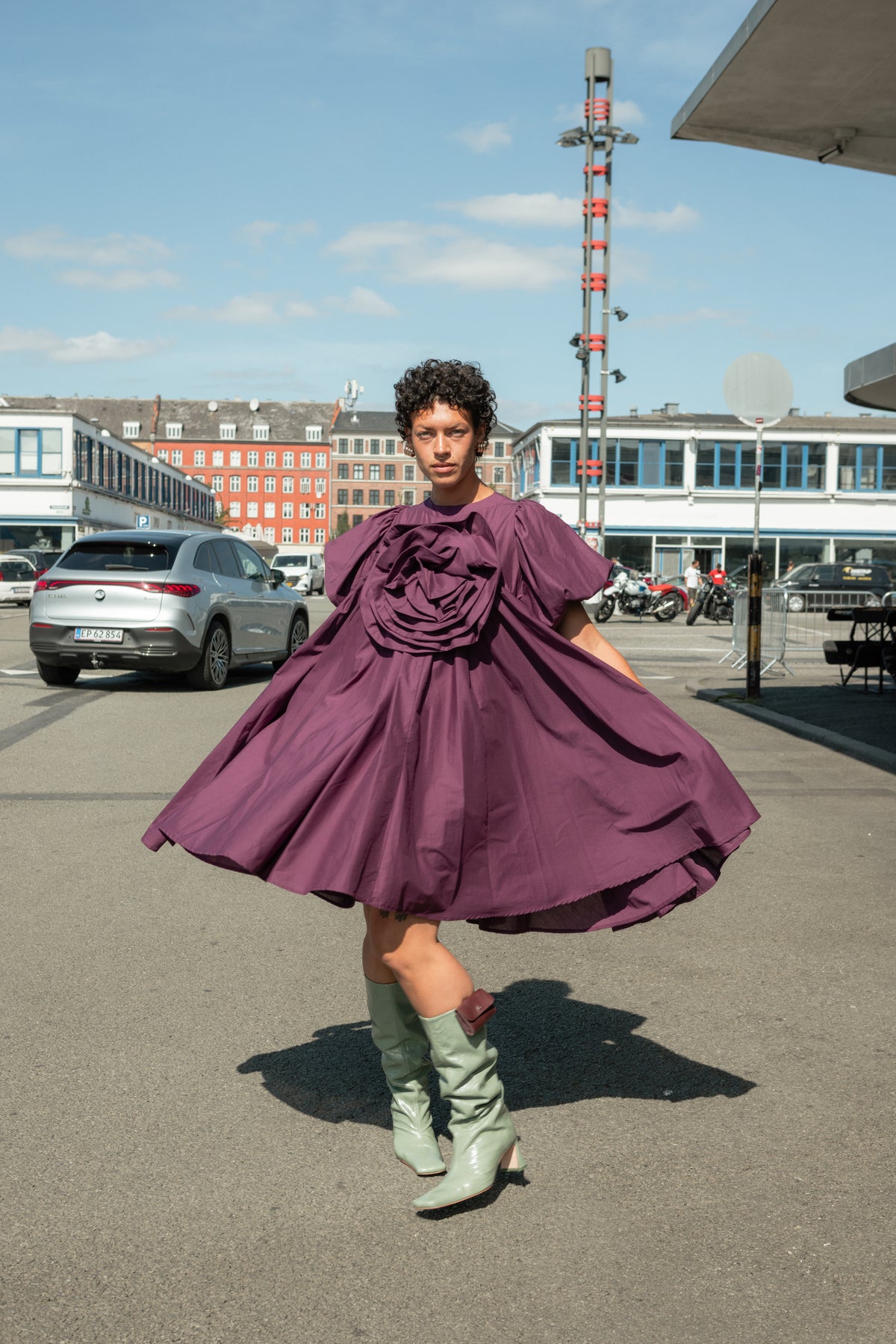 A Rose is A Rose Dress - Plum Please