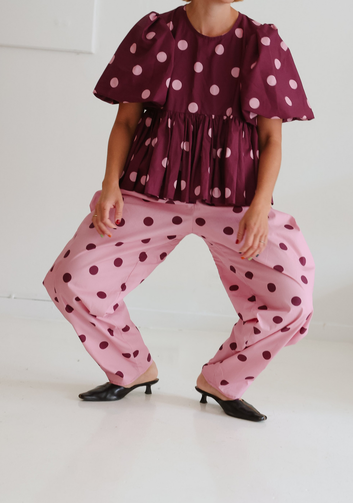 Boom Balloon Pants - Berry Picking