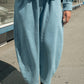 Boom Balloon Pants - Blue Jean