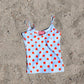 Balula Singlet L - Lipstick Dots