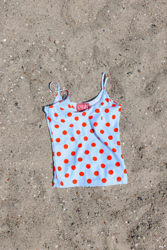 Balula Singlet L - Lipstick Dots