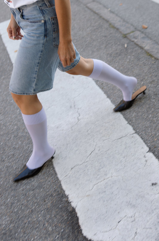 Pastel Purple - Odd Knee Socks