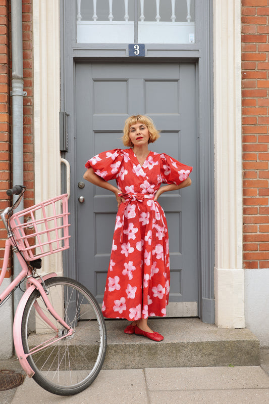 Hug Me Dress - Blodblomst