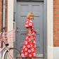 Hug Me Dress - Blodblomst