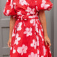 Hug Me Dress - Blodblomst