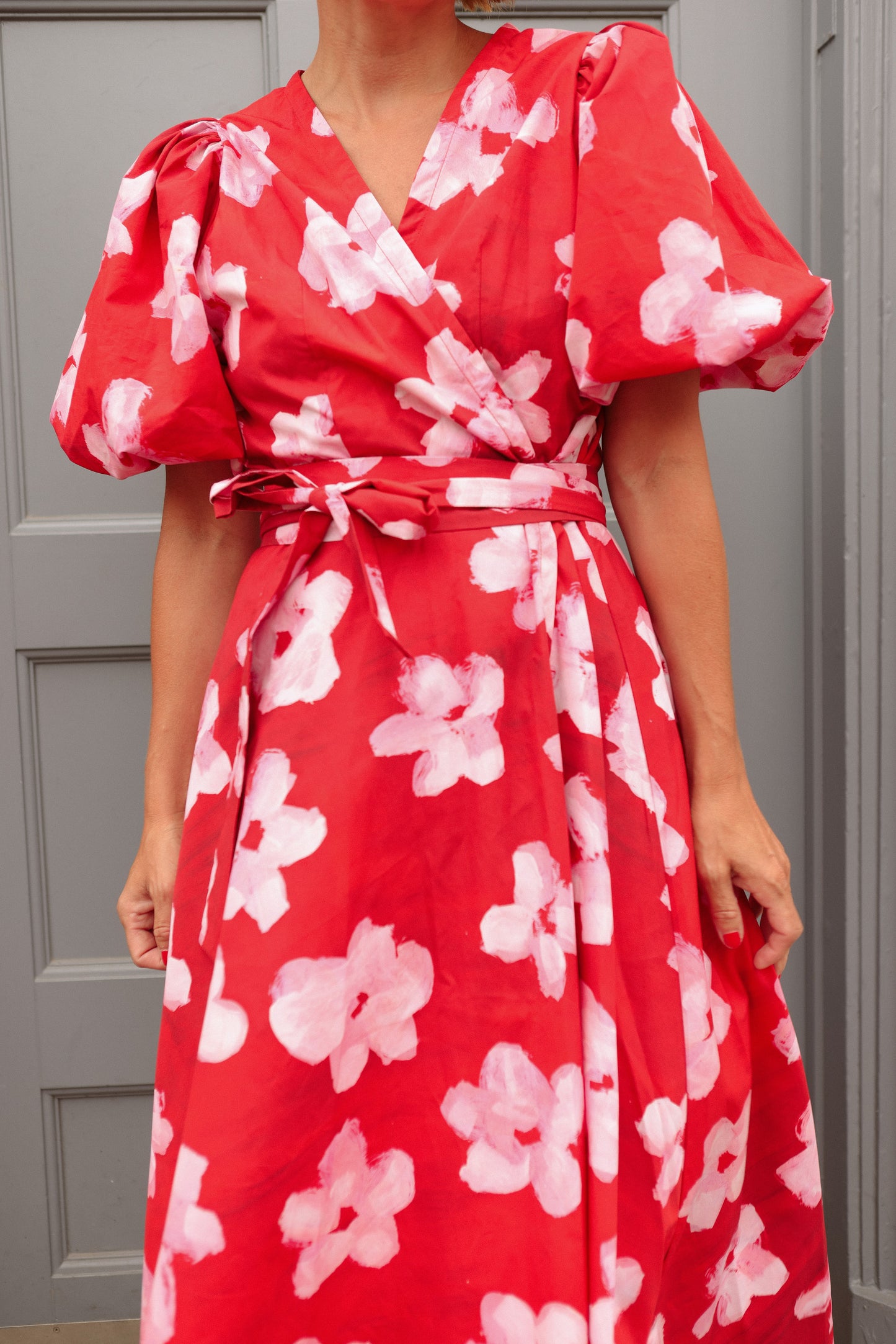 Hug Me Dress - Blodblomst