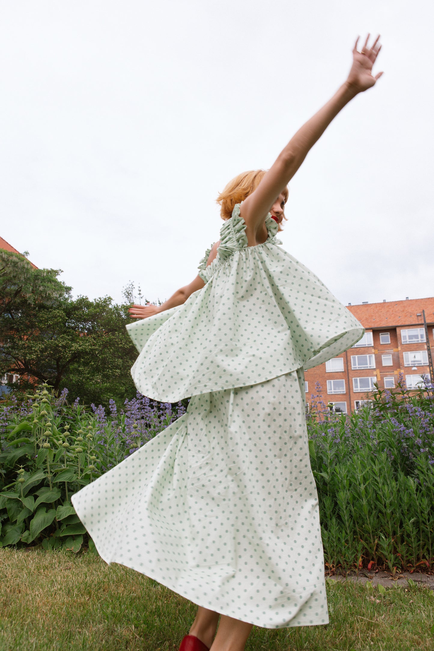 Flowy Skirt - Pear Sorbet