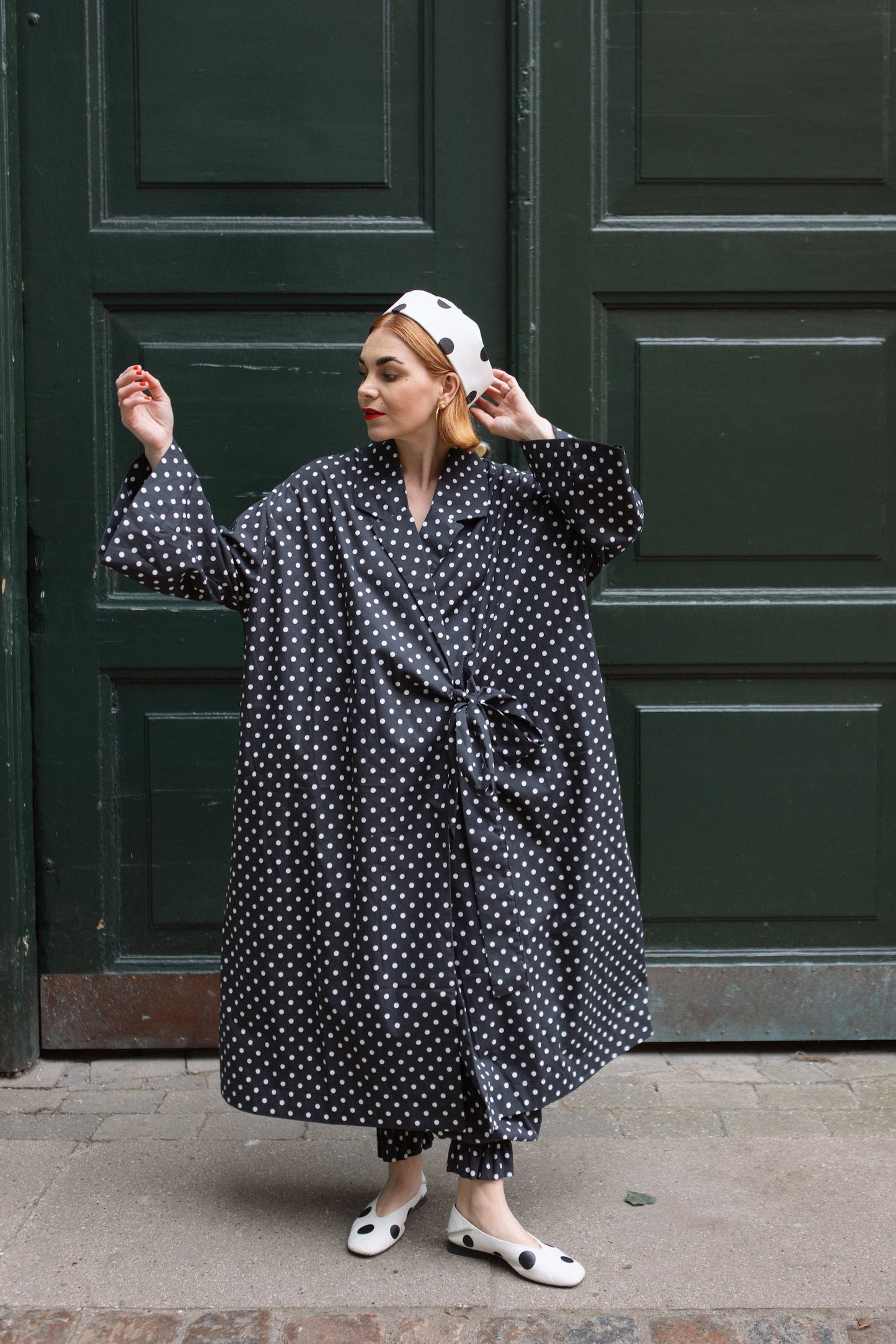 The Odd Hat - Polka Noir