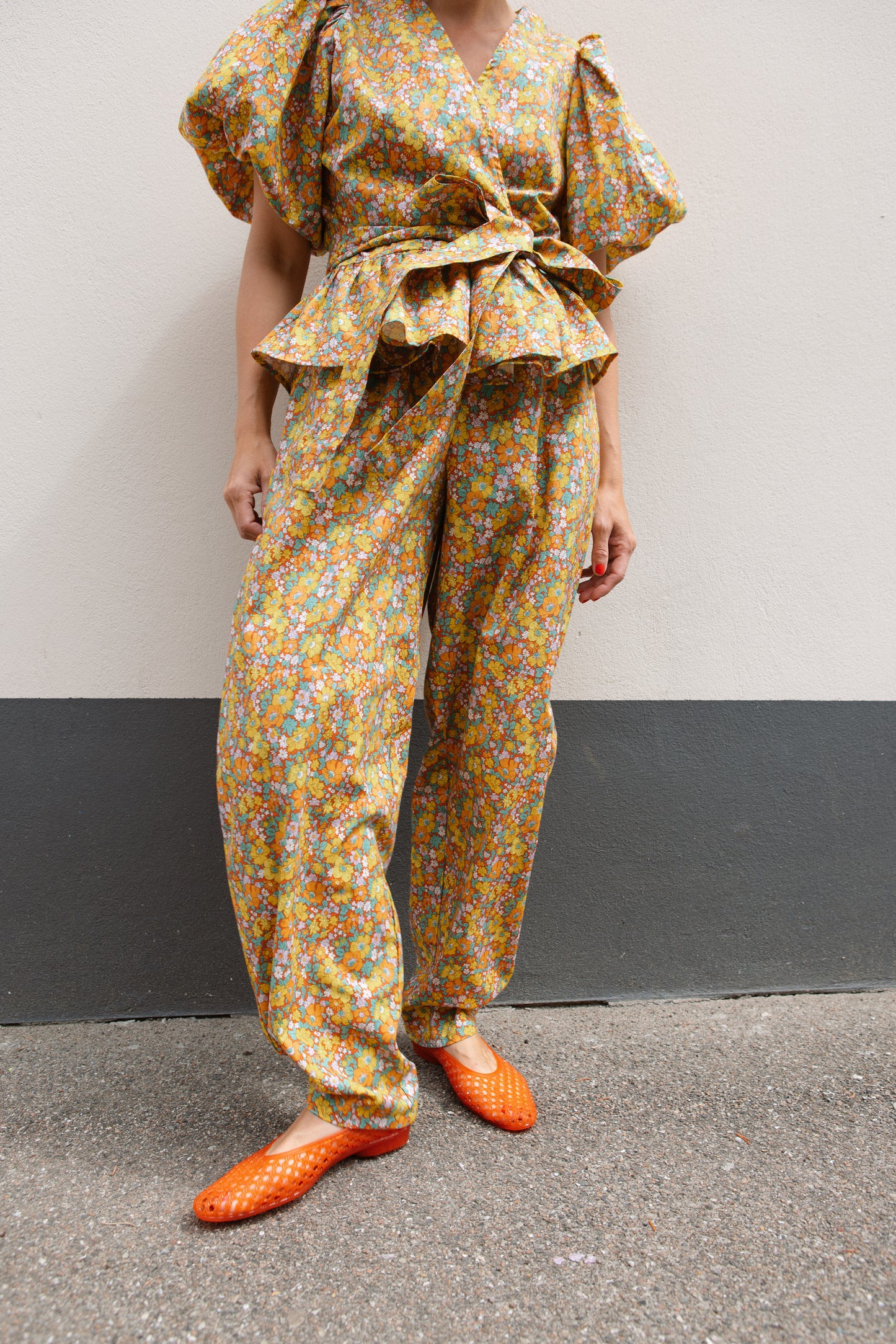 Boom Balloon Pants - Dancing Marigold