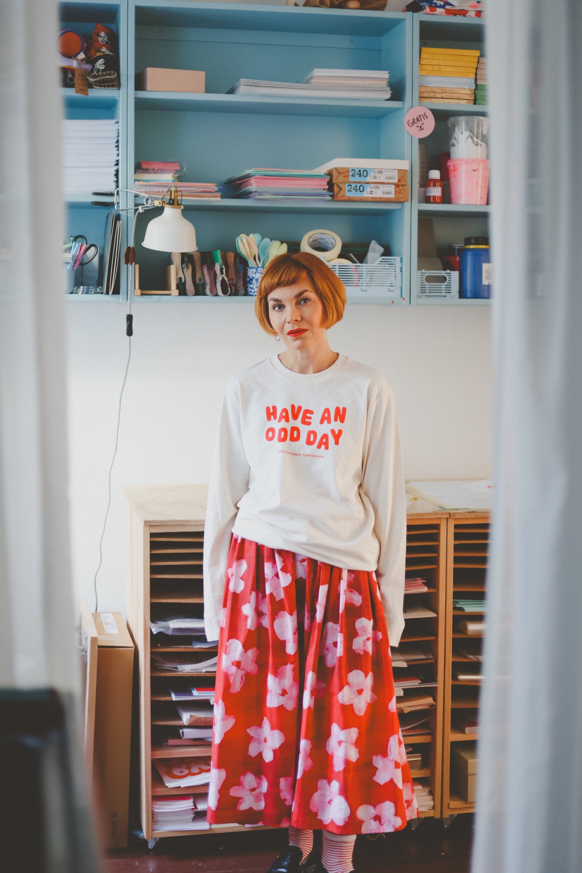 HAVE AN NICE DAY Long Sleeve - Ivory PRE ORDER