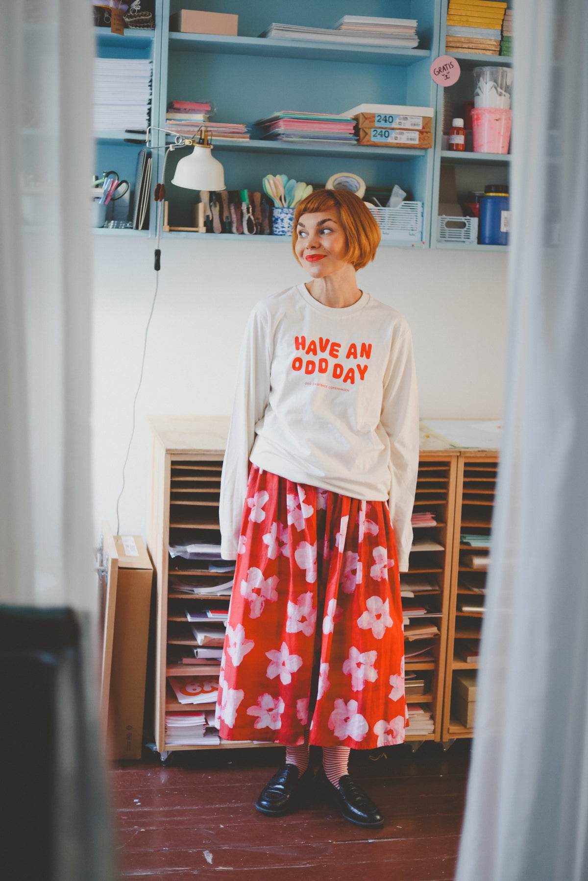 HAVE AN NICE DAY Long Sleeve - Ivory PRE ORDER