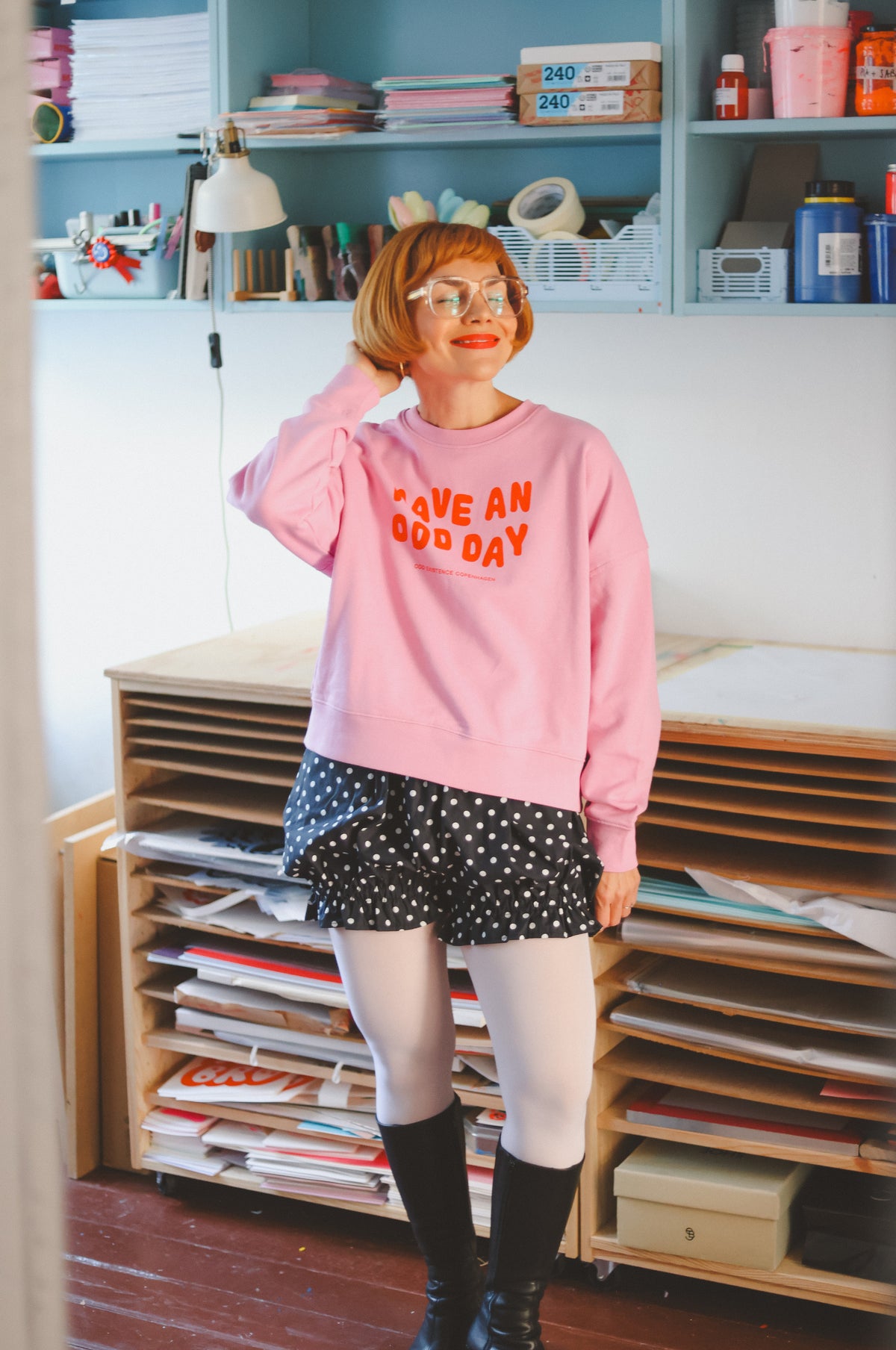 Bonnie Bloomers - Polka Blanc