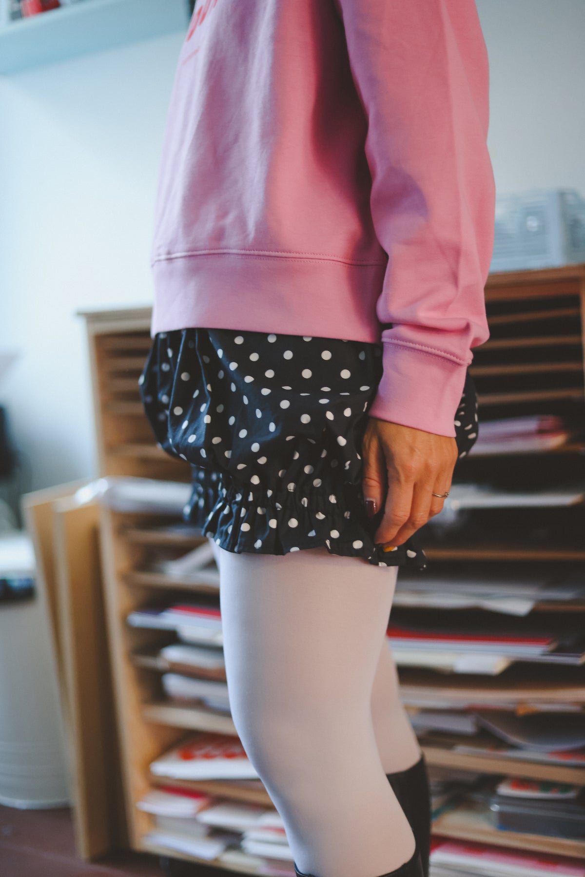 Bonnie Bloomers - Polka Blanc
