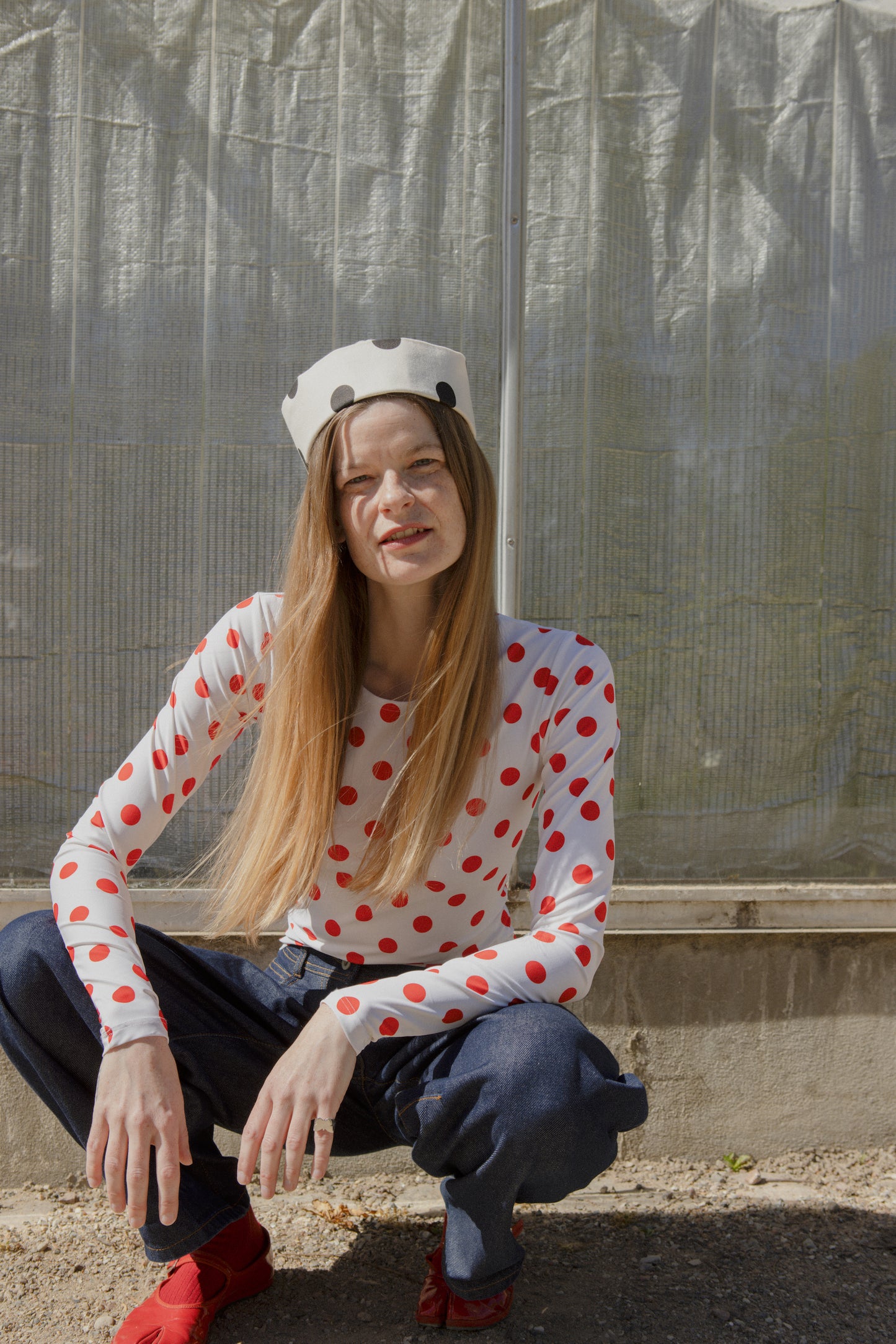 The Odd Hat - Polka Noir