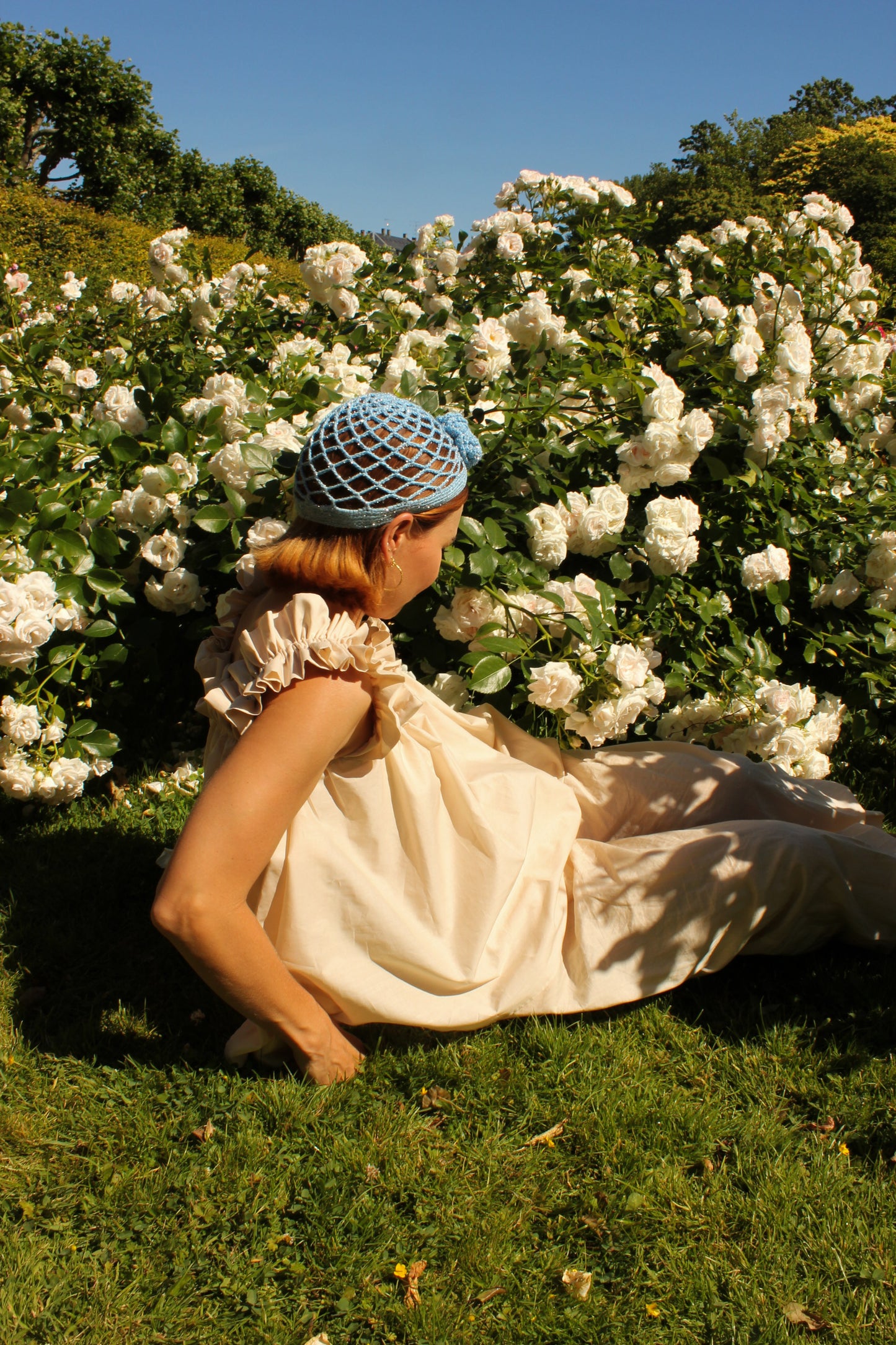 Water Lily Ruffle Top - Vanilla Cream
